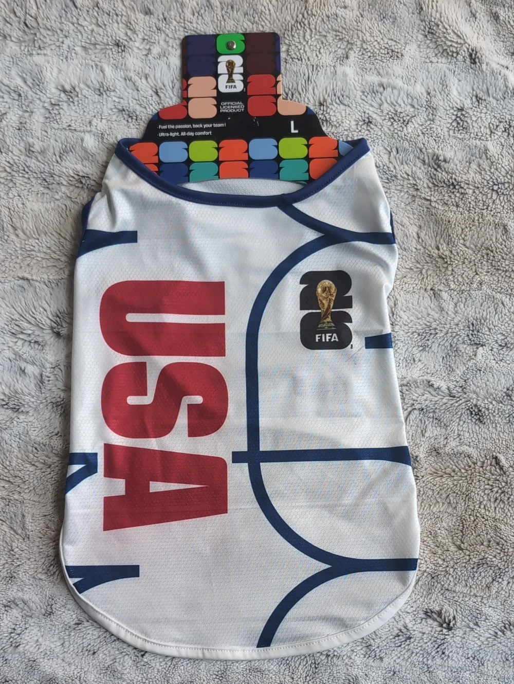 FIFA World Cup USA National Team Soccer Halloween Dog T-Shirt